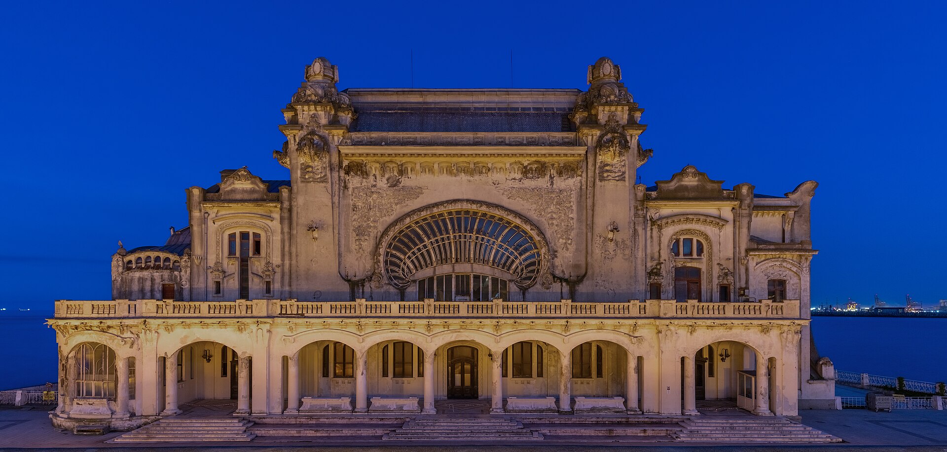 The Constanța Casino on the seafront