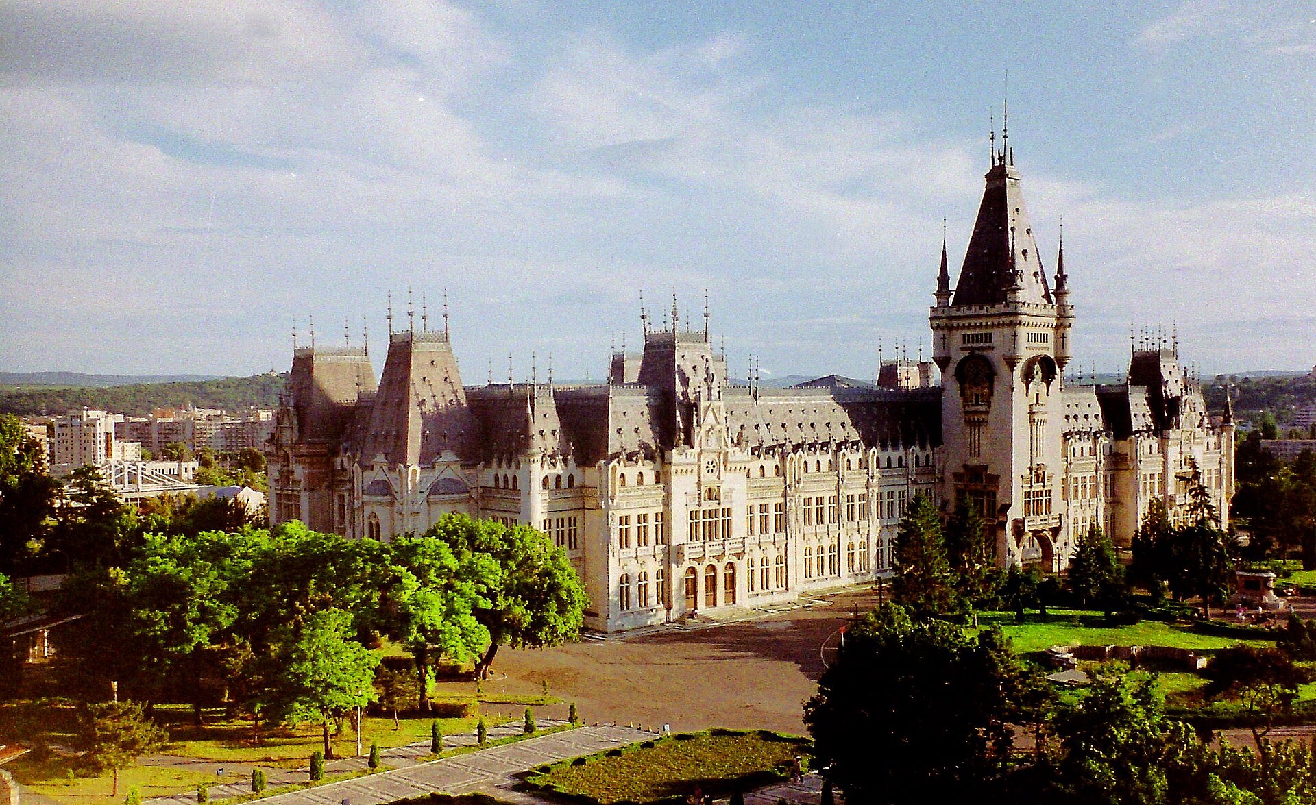 Il Palazzo della Cultura di Iași