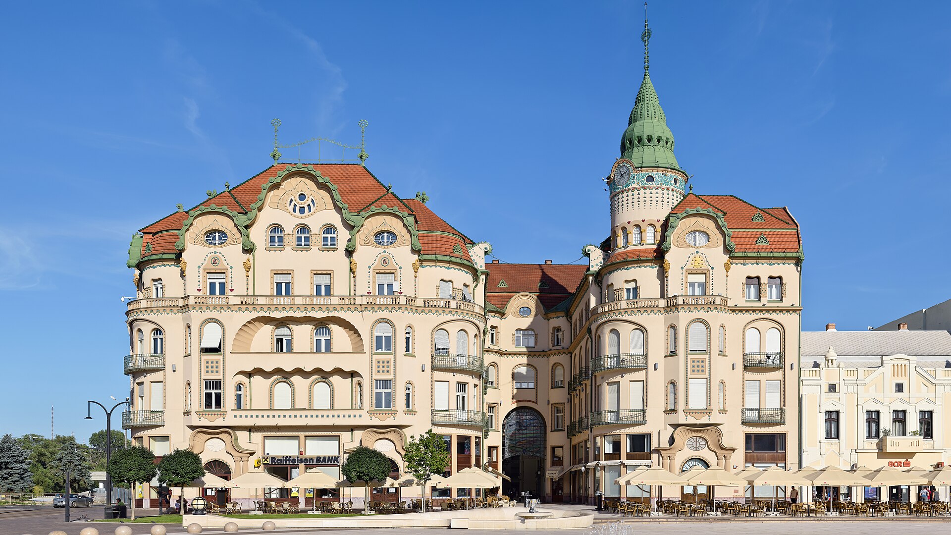 Il palazzo liberty dell’Aquila Nera, a Oradea