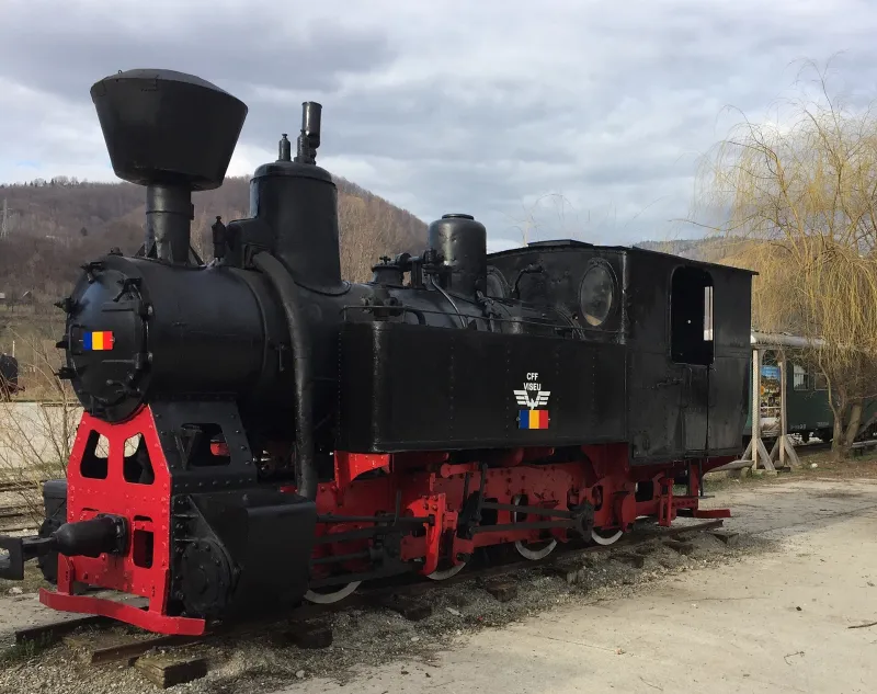 Steam locomotive of the Vaser valley forestry railway